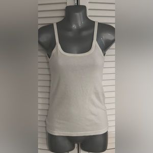 Immaculata small white cotton tank